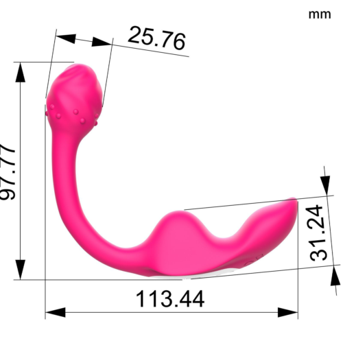Розовый многофункциональный стимулятор для женщин - 6