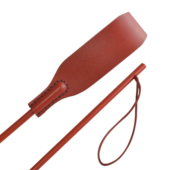 Красный кожаный стек Флеш - 58 см. - 0