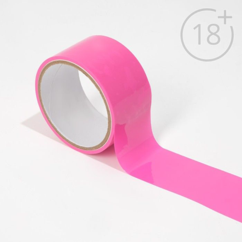 Розовая ПВХ-лента для связывания - 10 метров - 2