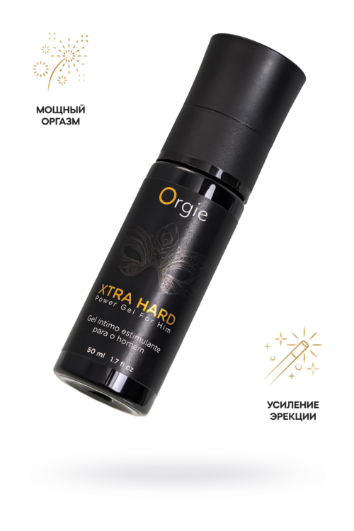 Возбуждающий крем для мужчин ORGIE Xtra Hard Power Gel for Him - 50 мл. - 1