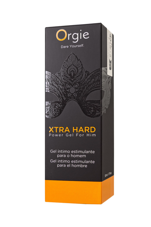 Возбуждающий крем для мужчин ORGIE Xtra Hard Power Gel for Him - 50 мл. - 4