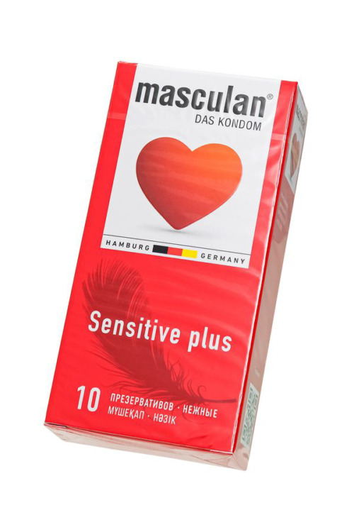 Презервативы Masculan Sensitive plus - 10 шт. - 1