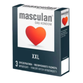 Презервативы увеличенного размера Masculan XXL - 3 шт. - 0
