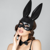 Эротический набор «Послушная зайка»: маска и бабочка - 0