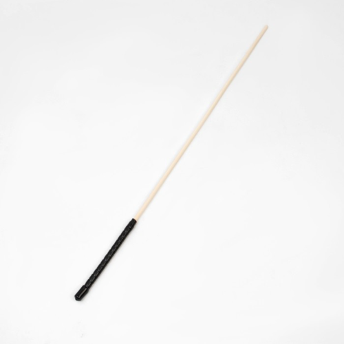 Деревянный стек с черной ручкой - 60 см. - 0