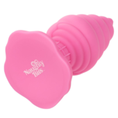 Розовая анальная пробка в виде мороженого Yum Bum Ice Cream Cone Butt Plug - 9,5 см. - 10