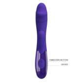 Фиолетовый вибратор-кролик Snappy-Yourth - 19 см. - 2