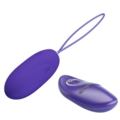 Фиолетовое виброяйцо Jenny-Yourth с пультом ДУ - 2