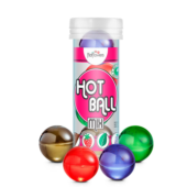 Ароматизированный лубрикант Hot Ball Mix на масляной основе (4 шарика по 3 гр.) - 0
