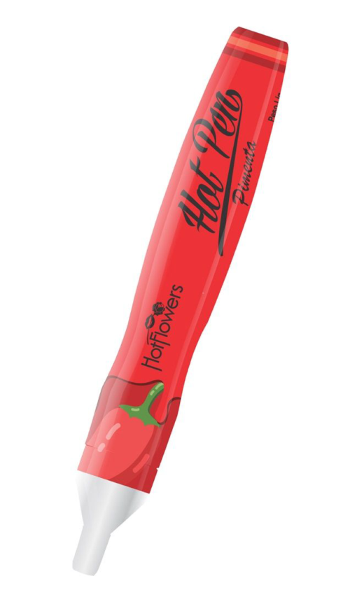 Ручка для рисования на теле Hot Pen со вкусом острого перца - 0