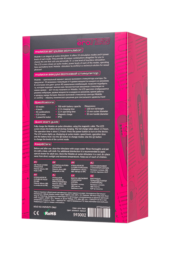 Ярко-розовый вакуум-волновой стимулятор Molette - 11