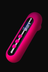 Ярко-розовый вакуум-волновой стимулятор Molette - 17
