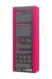 Ярко-розовый вибратор с клиторальной стимуляцией Rablock - 23,5 см. - 7