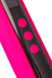 Ярко-розовый wand-вибратор Mashr - 23,5 см. - 12