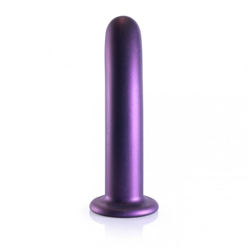 Фиолетовый фаллоимитатор Smooth G-Spot - 17,7 см. - 2