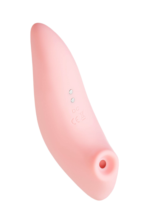 Розовый вакуумный стимулятор Lily - 0