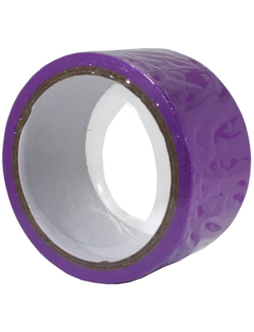 Фиолетовый скотч для связывания Bondage Tape - 15 м. - 1