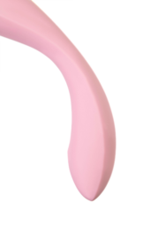 Розовый G-вибратор со стимулирующим шариком Mitzi - 21 см. - 10
