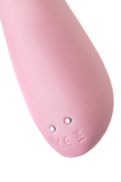 Розовый G-вибратор со стимулирующим шариком Mitzi - 21 см. - 11