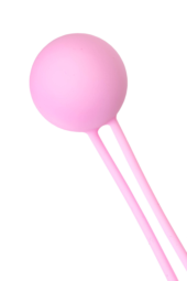 Розовый вагинальный шарик Pansy - 5