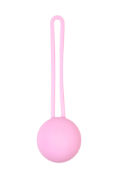 Розовый вагинальный шарик Pansy - 0