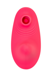 Розовый вибровкладыш в трусики с вакуум-волновой стимуляцией Xiari - 2