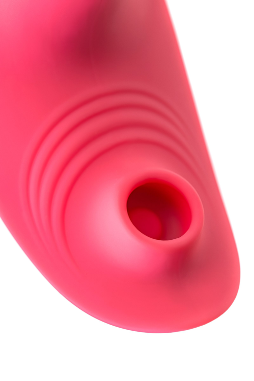 Розовый вибровкладыш в трусики с вакуум-волновой стимуляцией Xiari - 14