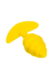 Желтая анальная втулка Vikki - 9 см. - 3