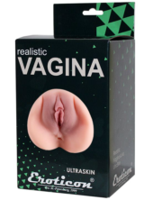 Двойной мастурбатор-вагина и анус Realistic 3D - 1