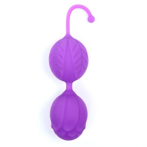 Фиолетовые вагинальные шарики «Оки-Чпоки» - 1