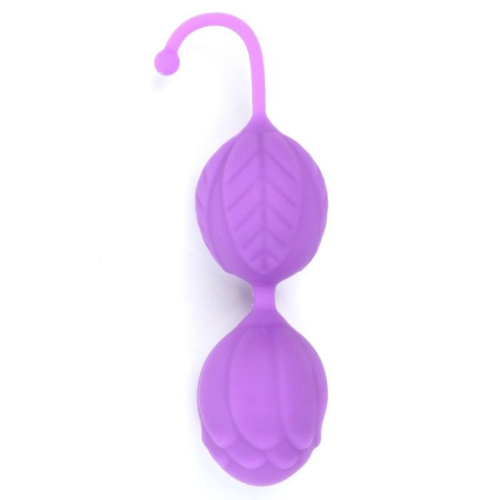 Фиолетовые вагинальные шарики «Оки-Чпоки» - 2