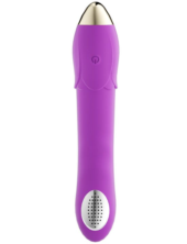 Фиолетовая насадка для мастурбации в душе Dush - 2