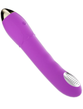 Фиолетовая насадка для мастурбации в душе Dush - 0