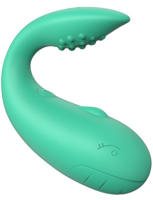 Зеленый стимулятор Whale с управлением через приложение - 1