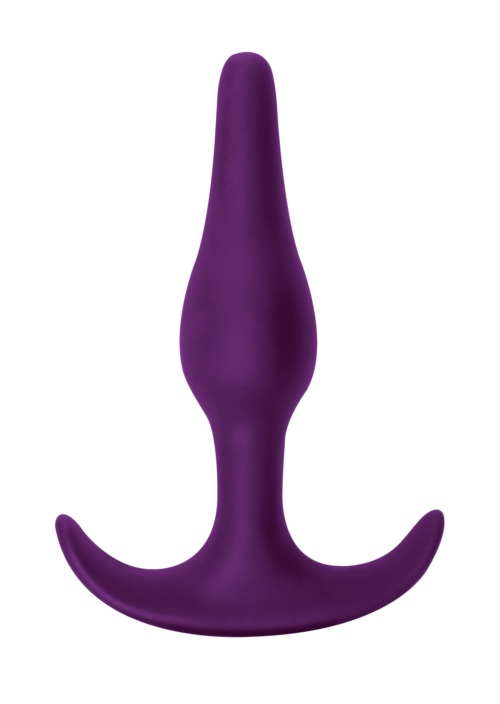 Фиолетовая анальная пробка Starter - 10,5 см. - 0