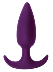 Фиолетовая пробка со смещенным центром тяжести Delight - 10,5 см. - 0