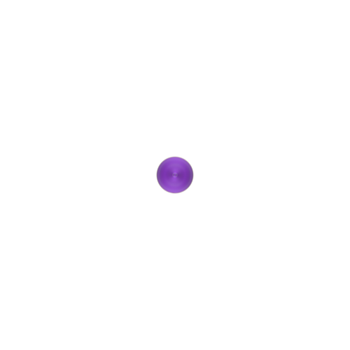 Фиолетовый тонкий стимулятор Nipple Vibrator - 23 см. - 1