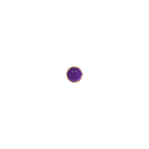 Фиолетовый тонкий стимулятор Nipple Vibrator - 23 см. - 5