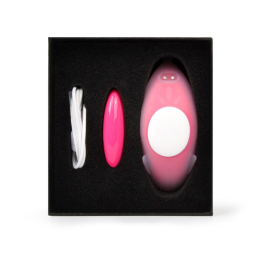 Розовый вибростимулятор Panty Vibrator для ношения в трусиках - 5