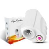 Белый вибромастурбатор Mini Masturbator - 1