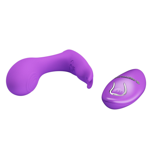 Фиолетовый стимулятор G-точки Idabelle - 10,1 см. - 3