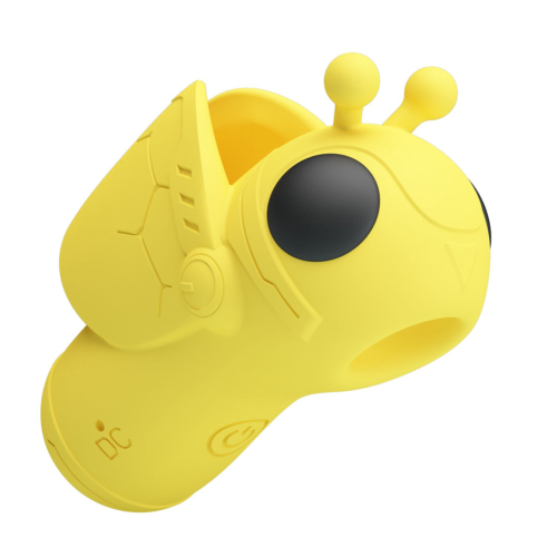 Желтый вакуумный стимулятор-пчелка Magic Bee - 3
