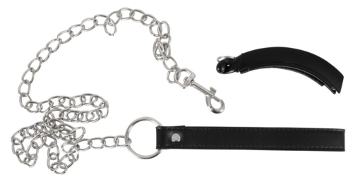 Зажим для половых губ с поводком Pussy Clamp With A Leash - 2