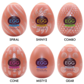 Набор из 6 мастурбаторов-яиц Tenga Egg Variety Pack V - 1