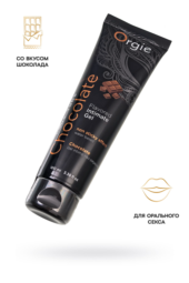 Интимный гель на водной основе Lube Tube Chocolate с шоколадным вкусом - 100 мл. - 1