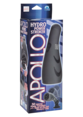 Серый мастурбатор с вибрацией APOLLO HYDRO POWER STROKER - 1