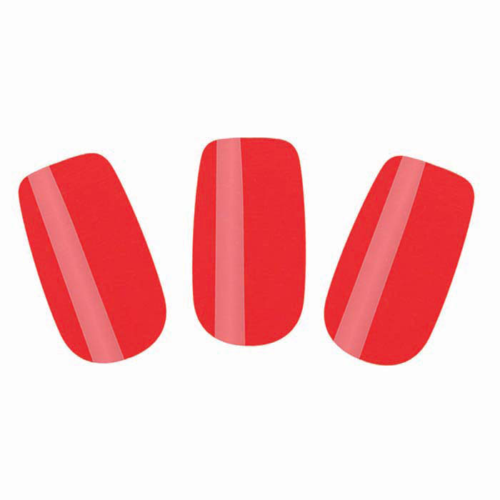 Набор лаковых полосок для ногтей Красный шик Nail Foil - 1