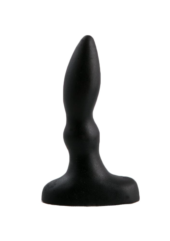 Черный анальный стимулятор Beginners p-spot massager - 11 см. - 0