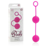 Розовые вагинальные шарики Posh Silicone “O” Balls - 2