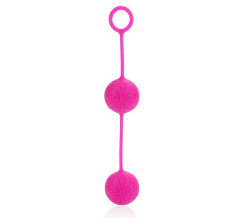 Розовые вагинальные шарики Posh Silicone “O” Balls - 1